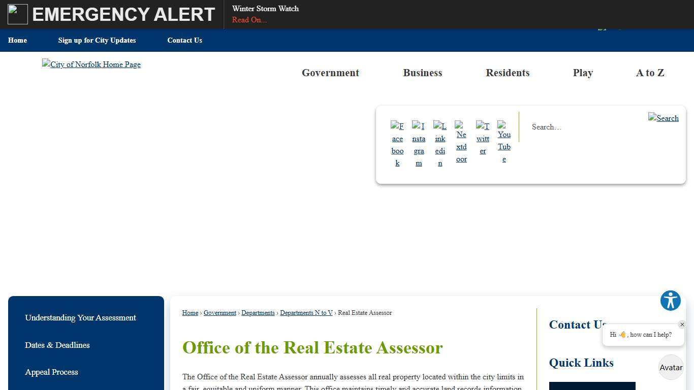 Office of the Real Estate Assessor City of Norfolk, Virginia - Official Website