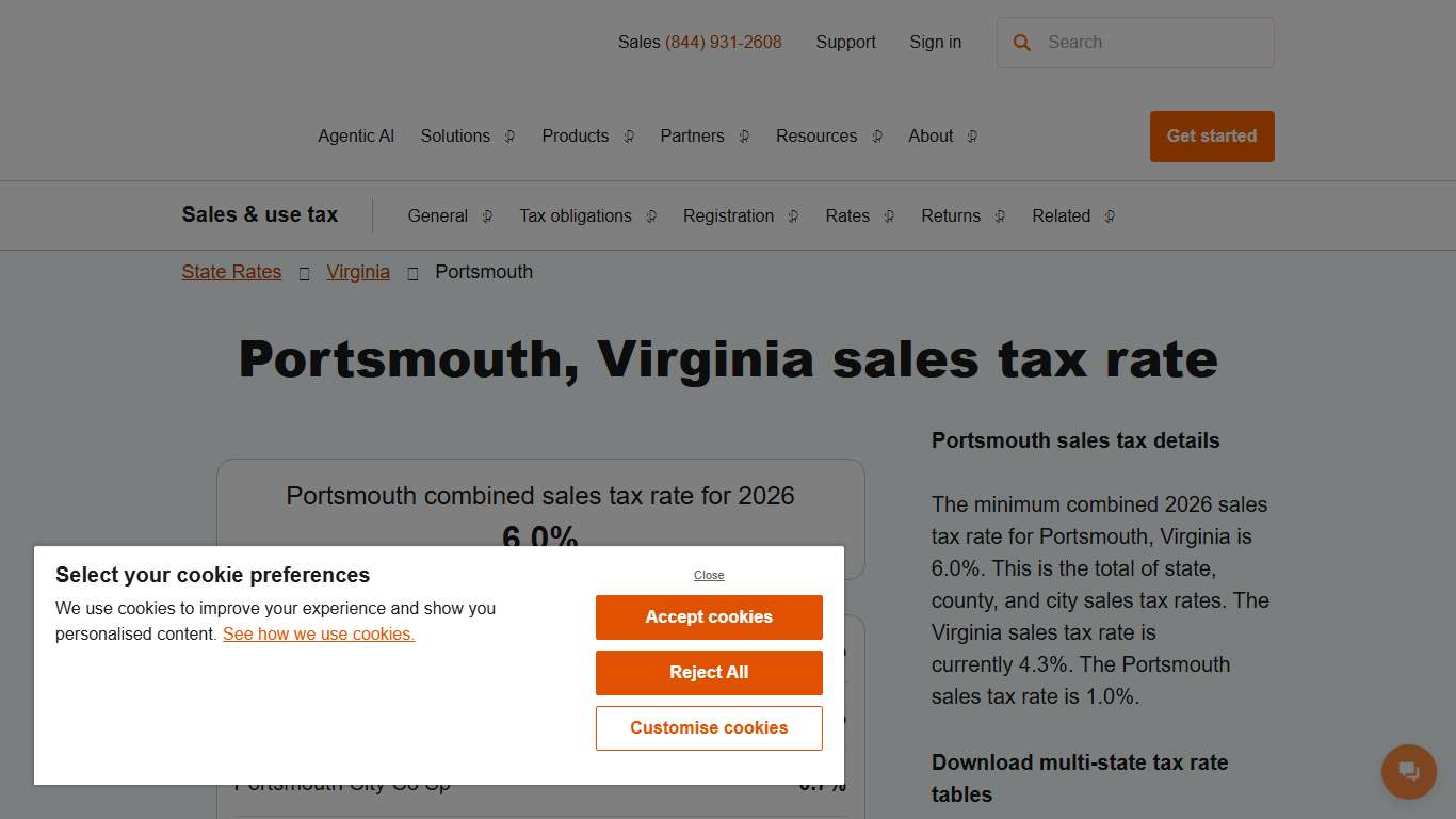 2026 Portsmouth, Virginia Sales Tax Calculator & Rate – Avalara
